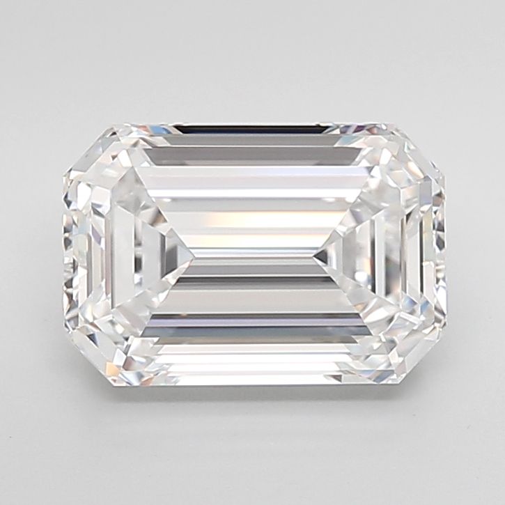 5.12 ct. emerald Lab Grown Diamond front image