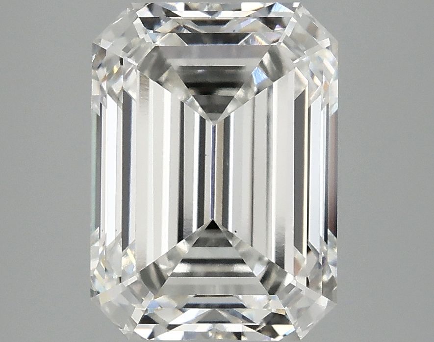 3.83 ct. emerald Lab Grown Diamond front image