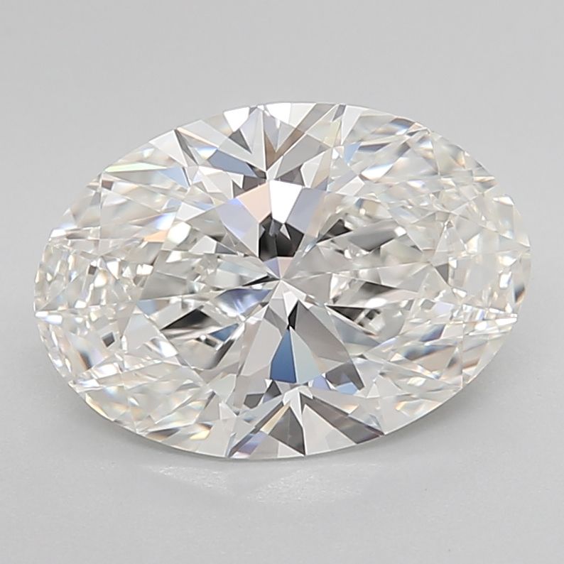 3.17 ct. oval Lab Grown Diamond front image