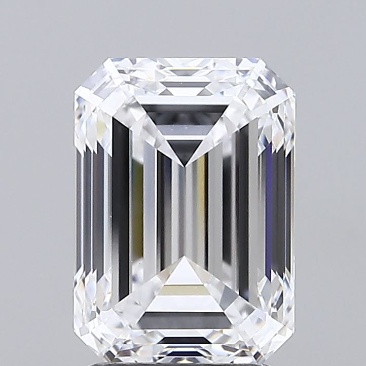 3.02 ct. emerald Lab Grown Diamond front image