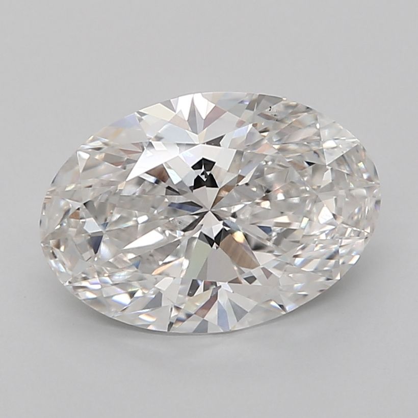 3.06 ct. oval Lab Grown Diamond front image