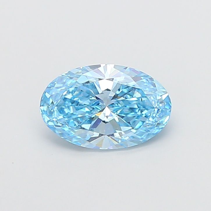 2.0 CT Fancy Vivid Blue OVAL