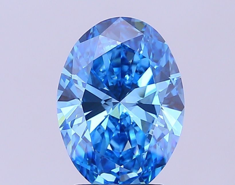 3.01 ct. oval Lab Grown Diamond front image
