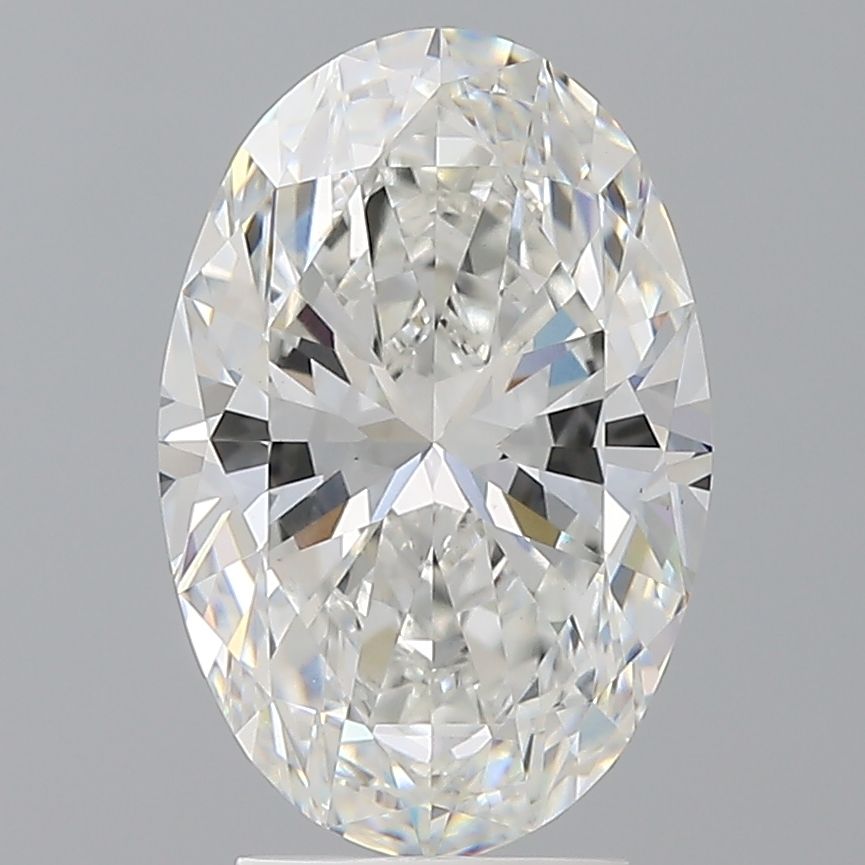 3.52 ct. oval Lab Grown Diamond front image