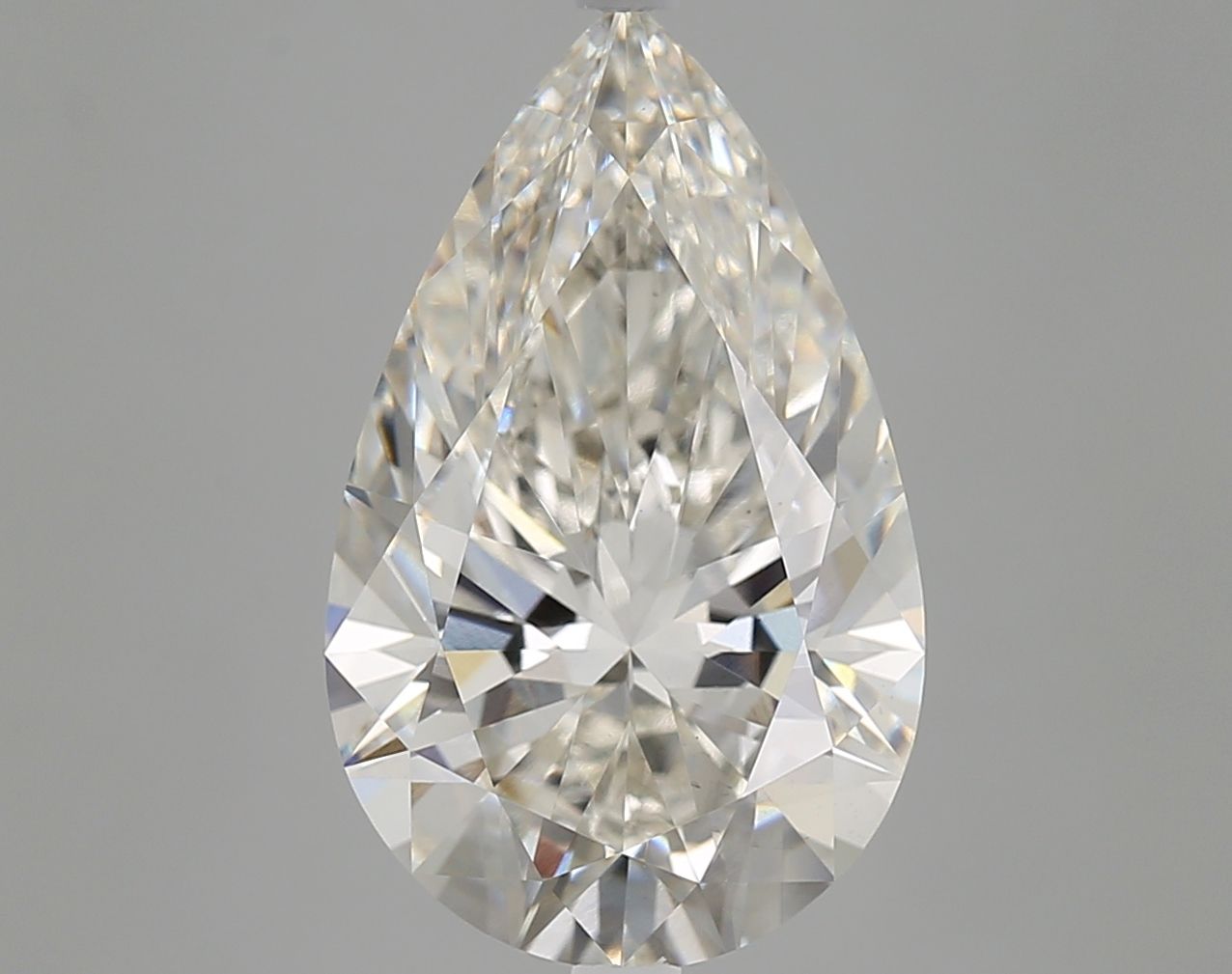 6.40 ct. pear Lab Grown Diamond front image