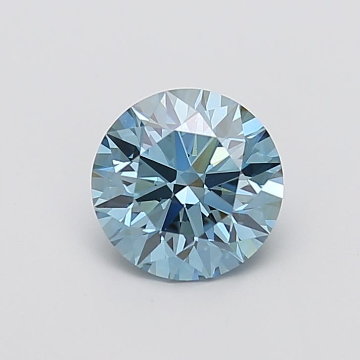 2.05 CT Fancy Vivid Blue ROUND