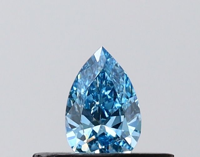 0.24 CT Fancy Vivid Blue PEAR