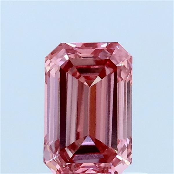 0.85 CT Fancy Vivid Pink EMERALD