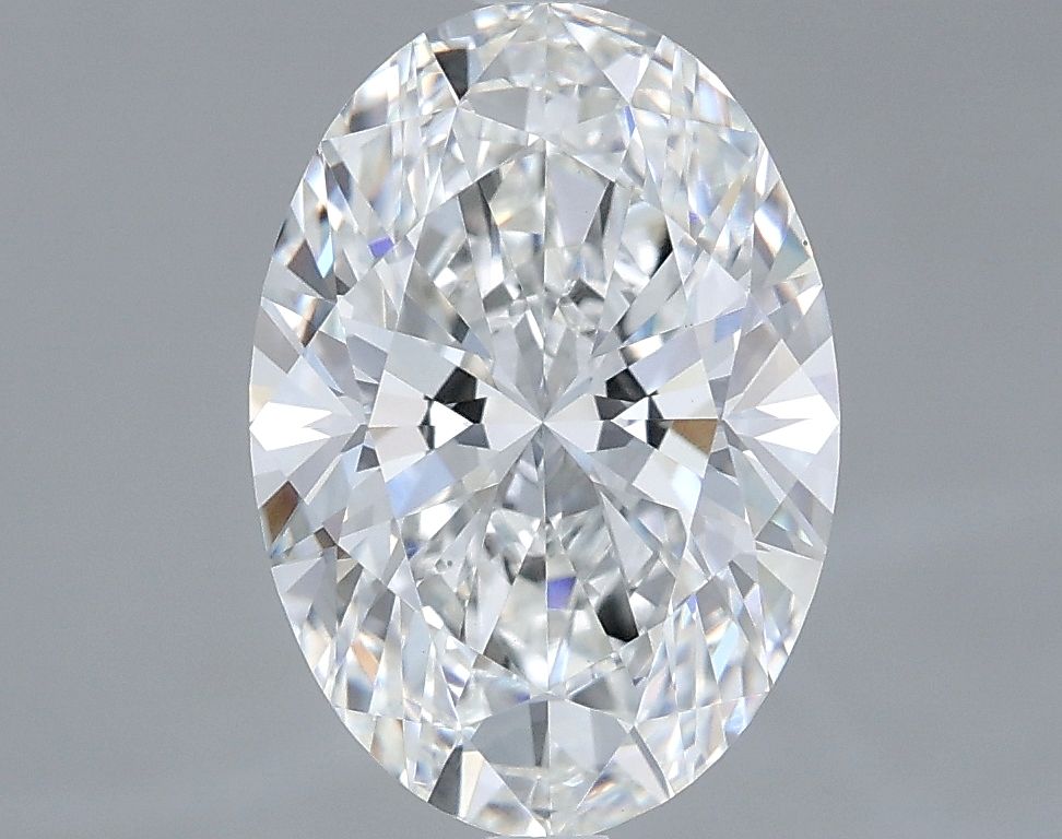 3.04 ct. oval Lab Grown Diamond front image