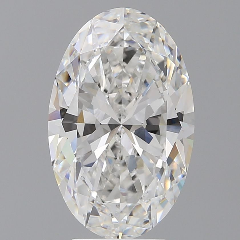 4.56 ct. oval Lab Grown Diamond front image