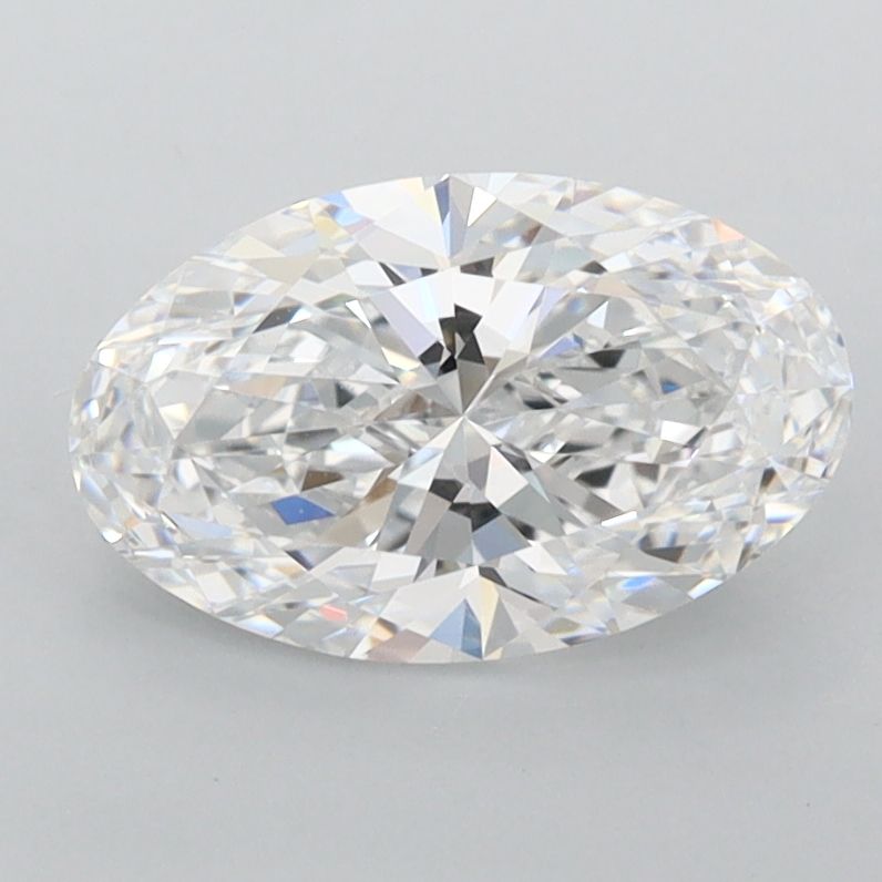 1.43 ct. oval Lab Grown Diamond front image