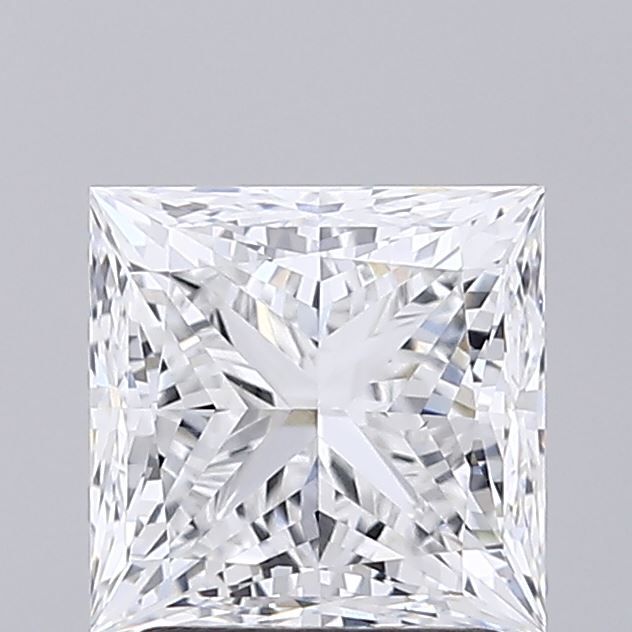 2.06 ct. princess Lab Grown Diamond front image