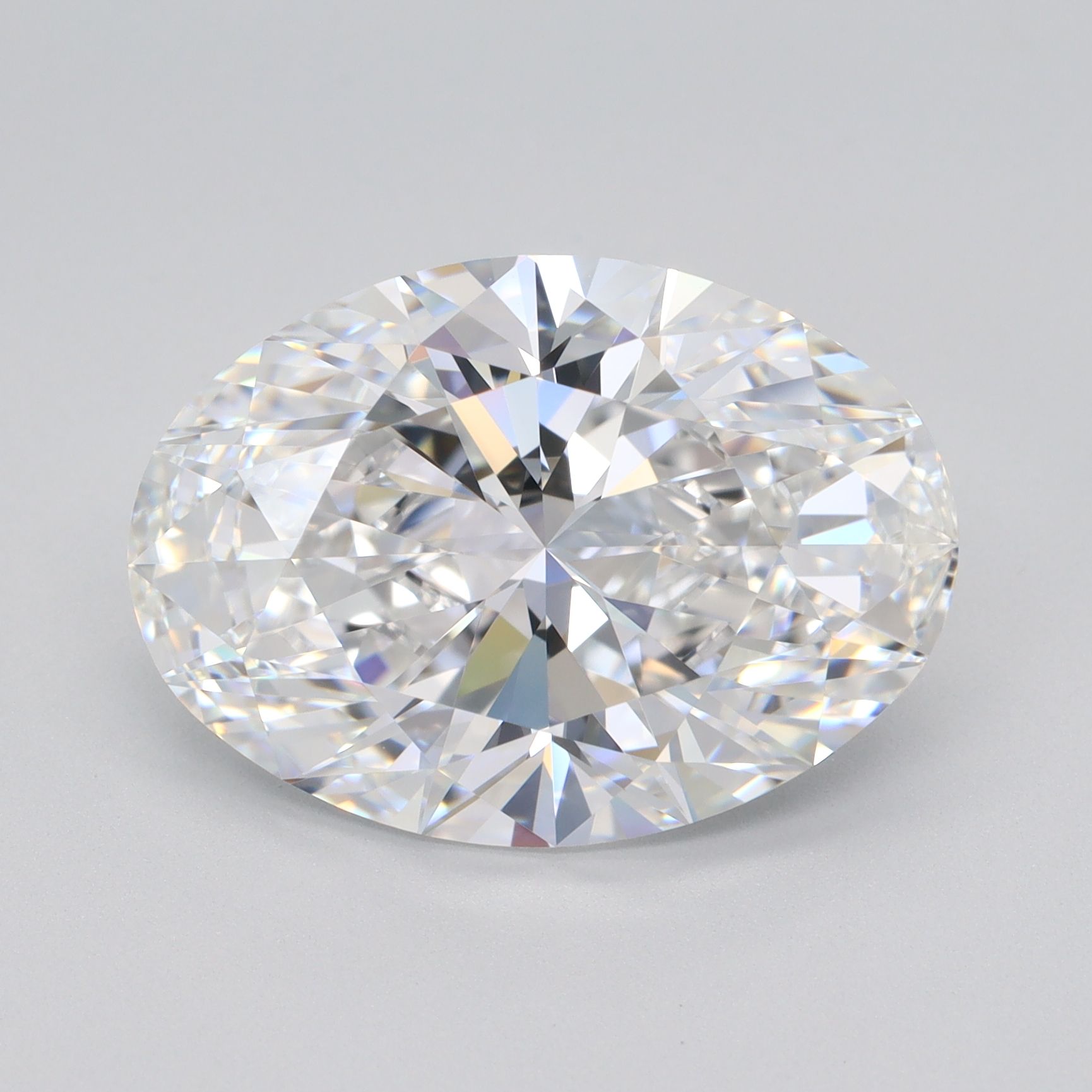 6.05 ct. oval Lab Grown Diamond front image