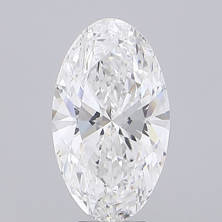 3.09 ct. oval Lab Grown Diamond front image