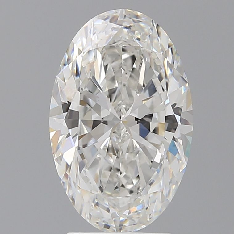 3.52 ct. oval Lab Grown Diamond front image