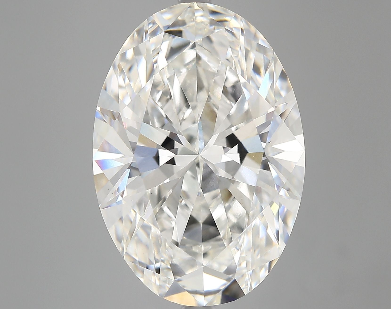 9.07 ct. oval Lab Grown Diamond front image