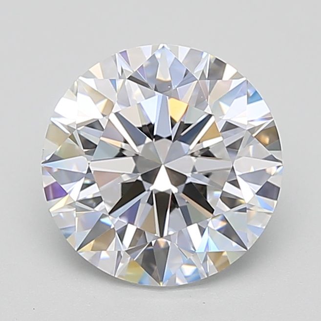 Diamant Rond 3.03 ct - Couleur D - Pureté IF