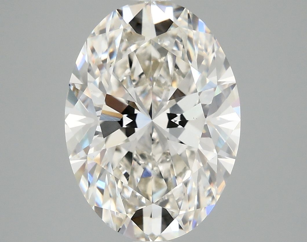 4.10 ct. oval Lab Grown Diamond front image