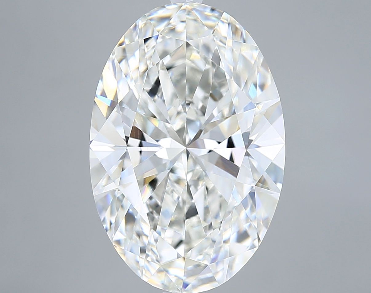 7.02 ct. oval Lab Grown Diamond front image