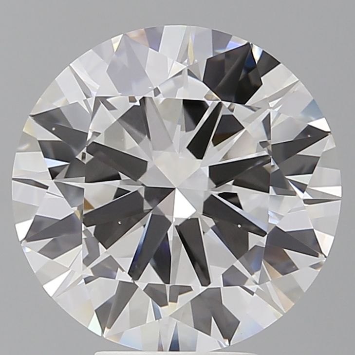 6.04 ct. round Lab Grown Diamond front image