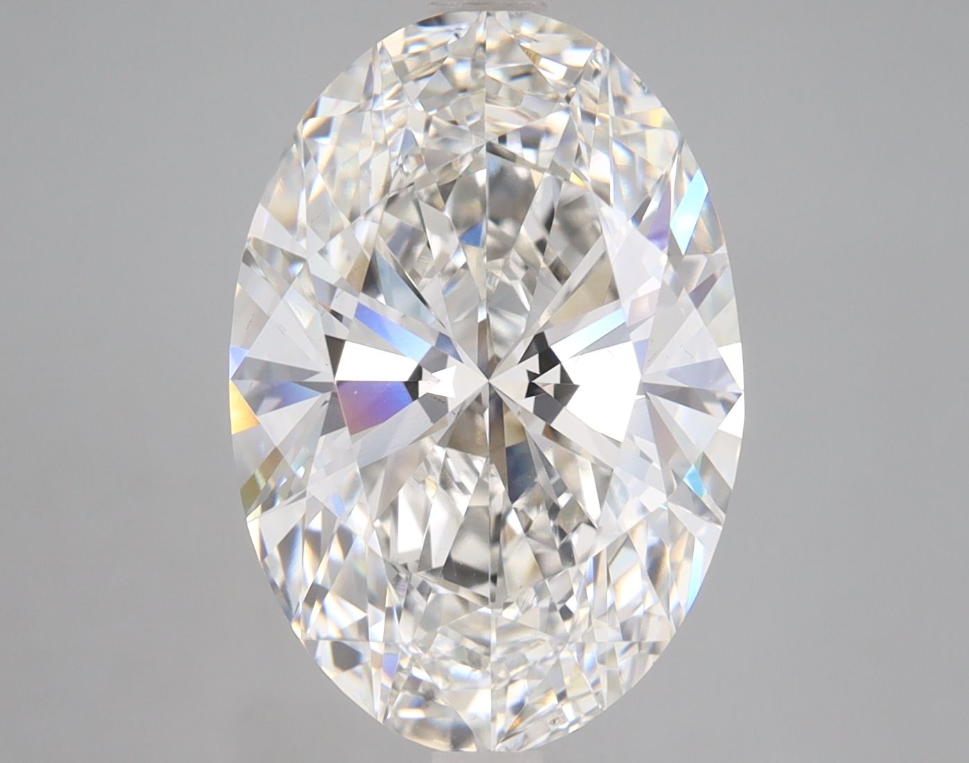 5.15 ct. oval Lab Grown Diamond front image
