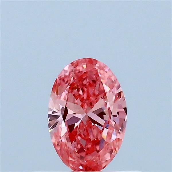 0.33 CT Fancy Vivid Pink OVAL