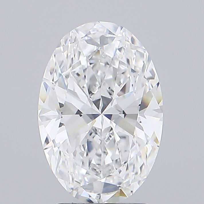 2.60 ct. oval Lab Grown Diamond front image