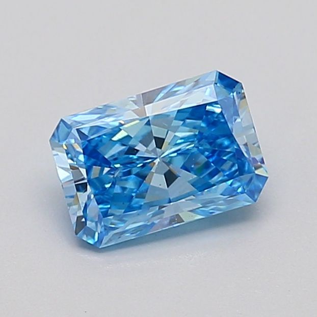 0.79 CT Fancy Vivid Blue RADIANT
