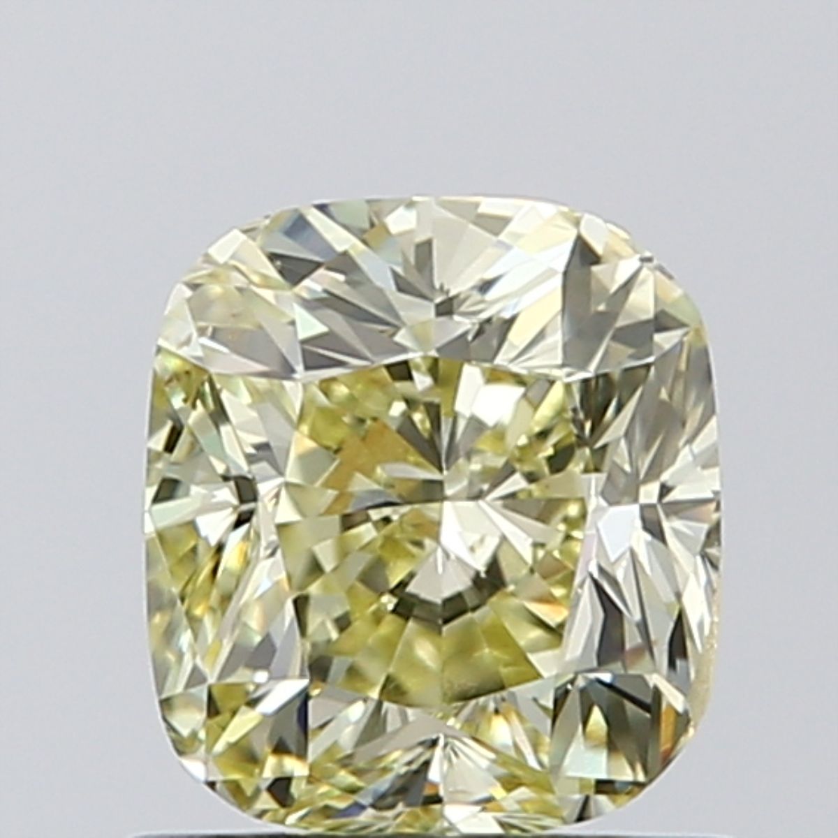 Diament 0.9 ct Fancy Light Yellow/SI1