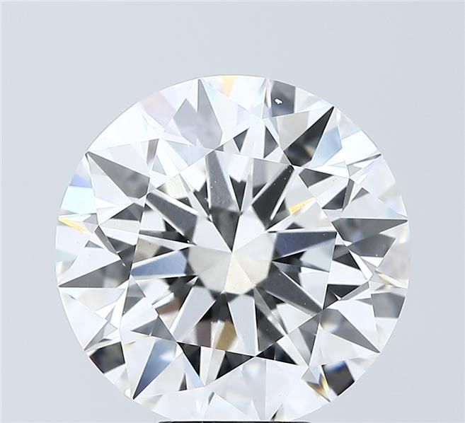 7.04 ct. round Lab Grown Diamond front image