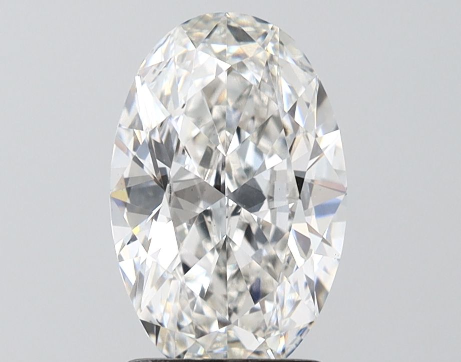 2.08 ct. oval Lab Grown Diamond front image