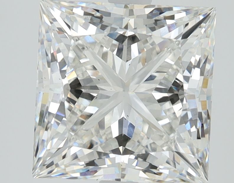 3.55 ct. princess Lab Grown Diamond front image