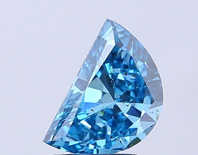 1.09 ct lab-grown Half moon Diamond