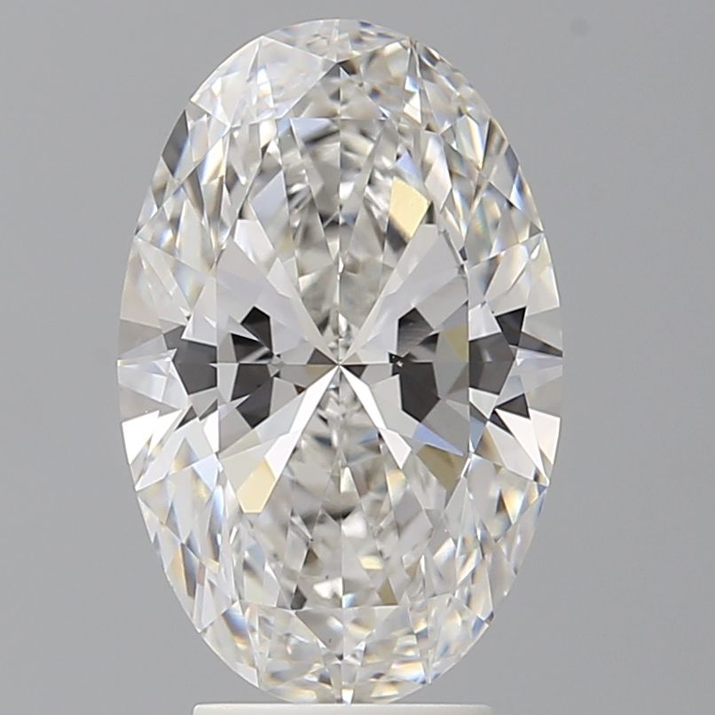 4.08 ct. oval Lab Grown Diamond front image