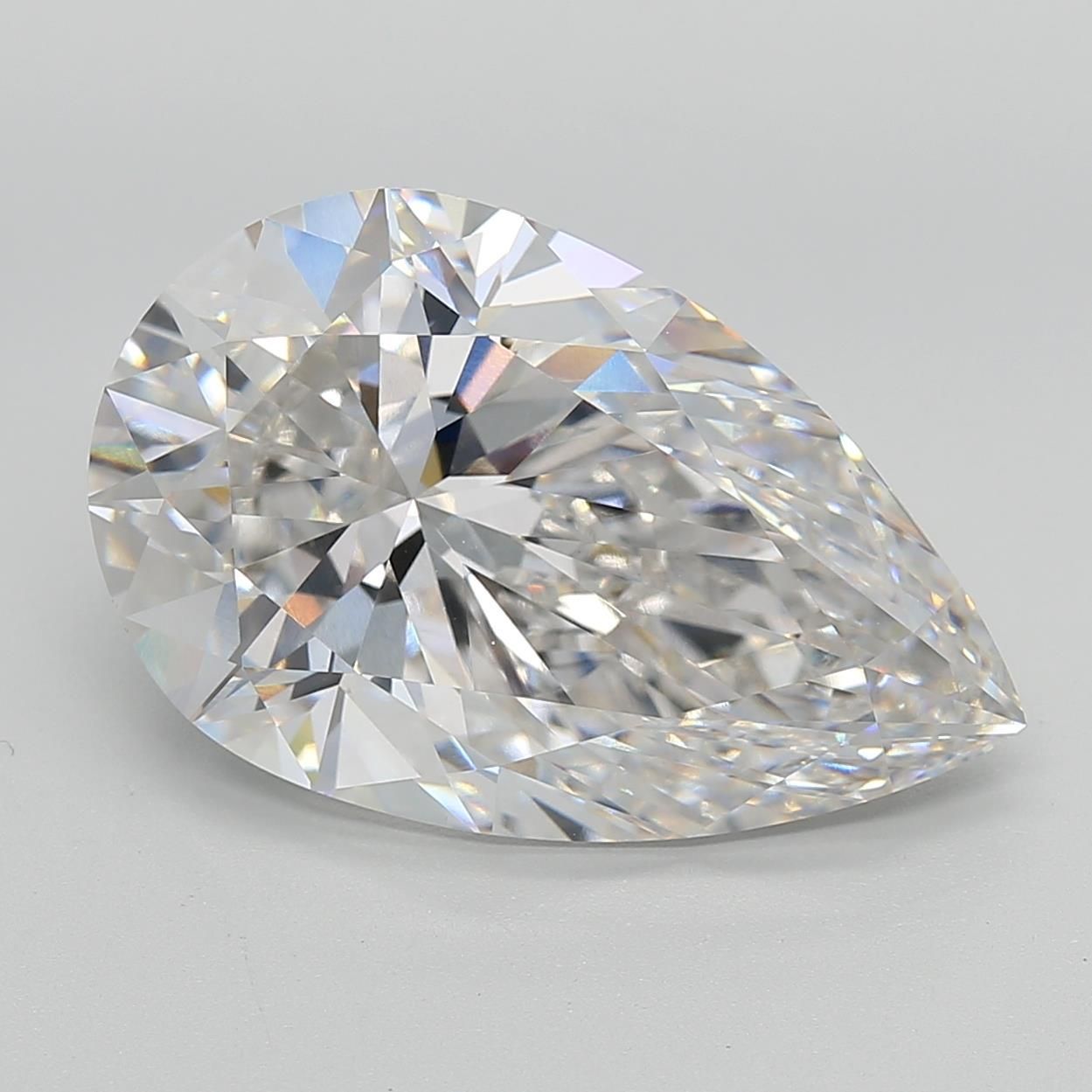 13.06 ct. pear Lab Grown Diamond front image