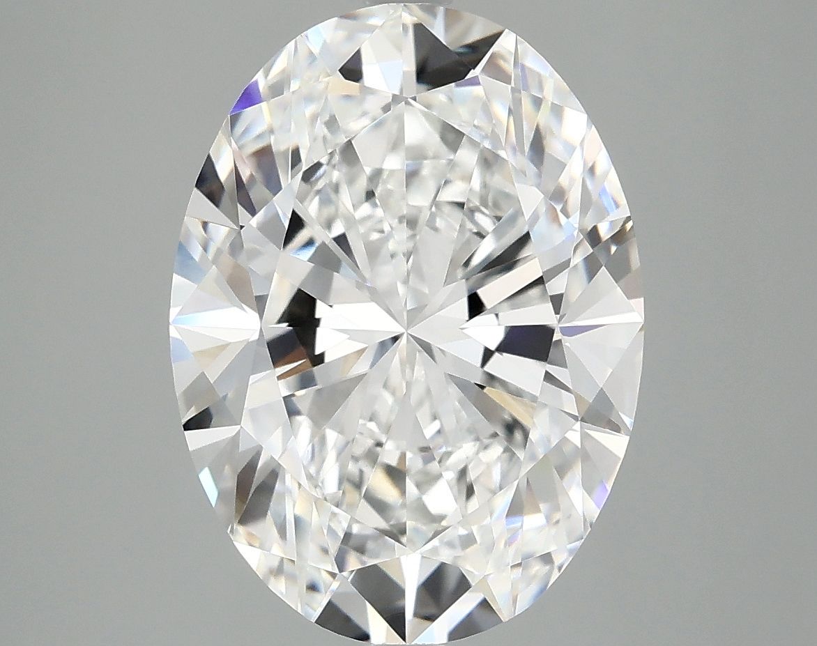 5.01 ct. oval Lab Grown Diamond front image