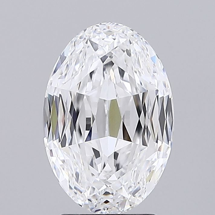 3.42 ct. oval Lab Grown Diamond front image