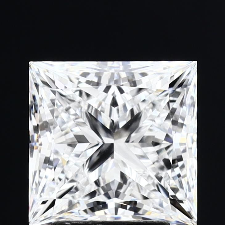 3.83 ct. princess Lab Grown Diamond front image