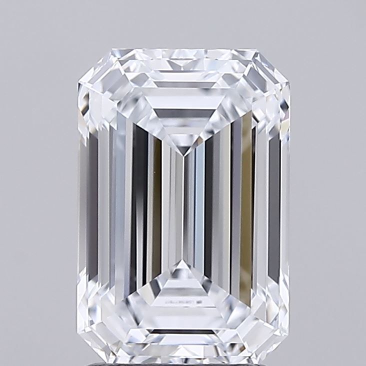 2.56 ct. emerald Lab Grown Diamond front image