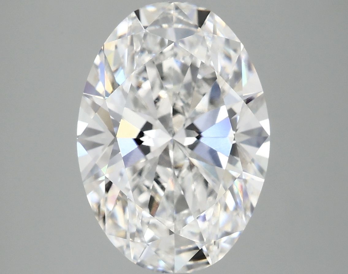 3.80 ct. oval Lab Grown Diamond front image