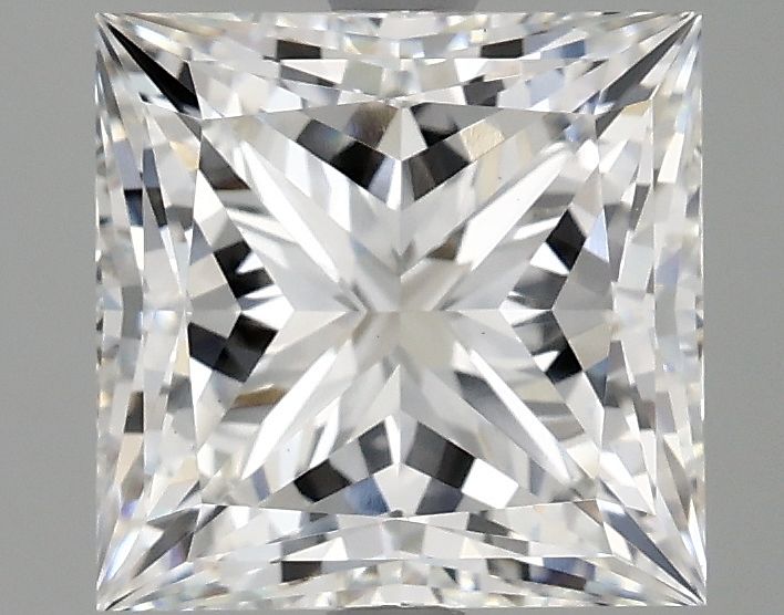 3.10 ct. princess Lab Grown Diamond front image