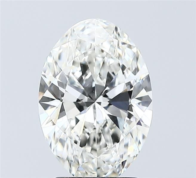 2.09 ct. oval Lab Grown Diamond front image