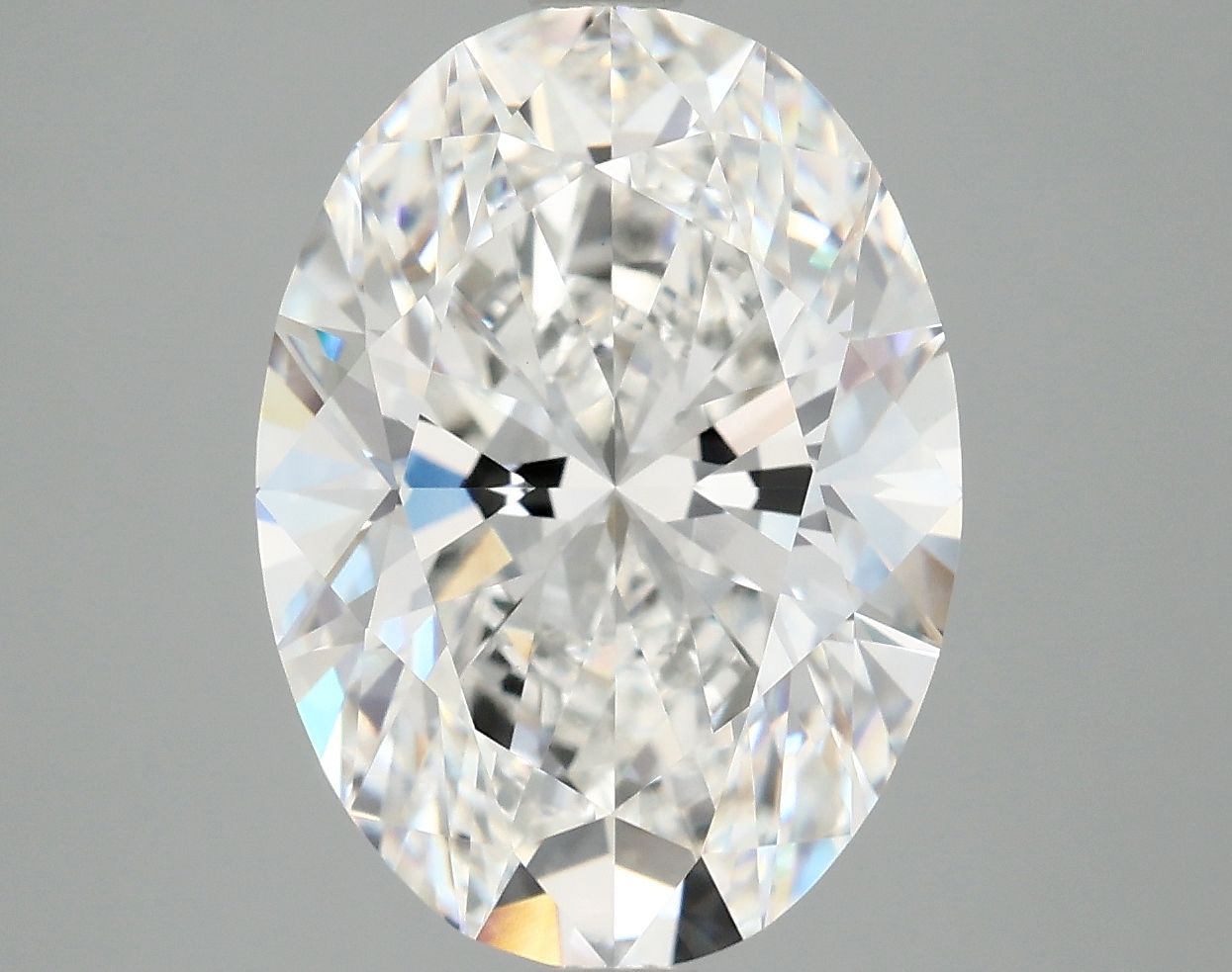 5.10 ct. oval Lab Grown Diamond front image