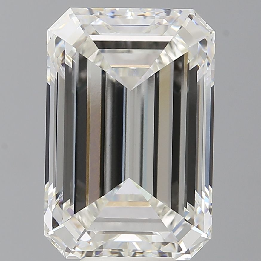 9.57 ct. emerald Lab Grown Diamond front image