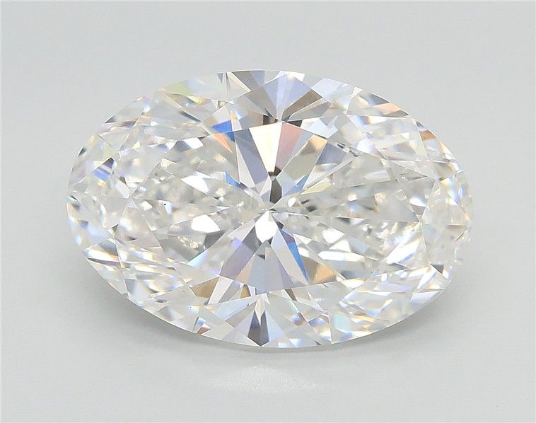 5.51 ct. oval Lab Grown Diamond front image