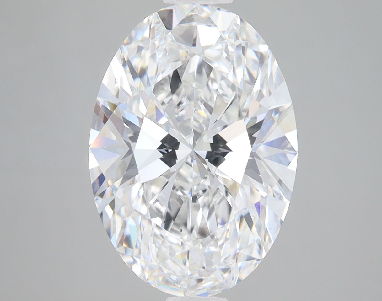 4.18 ct. oval Lab Grown Diamond front image