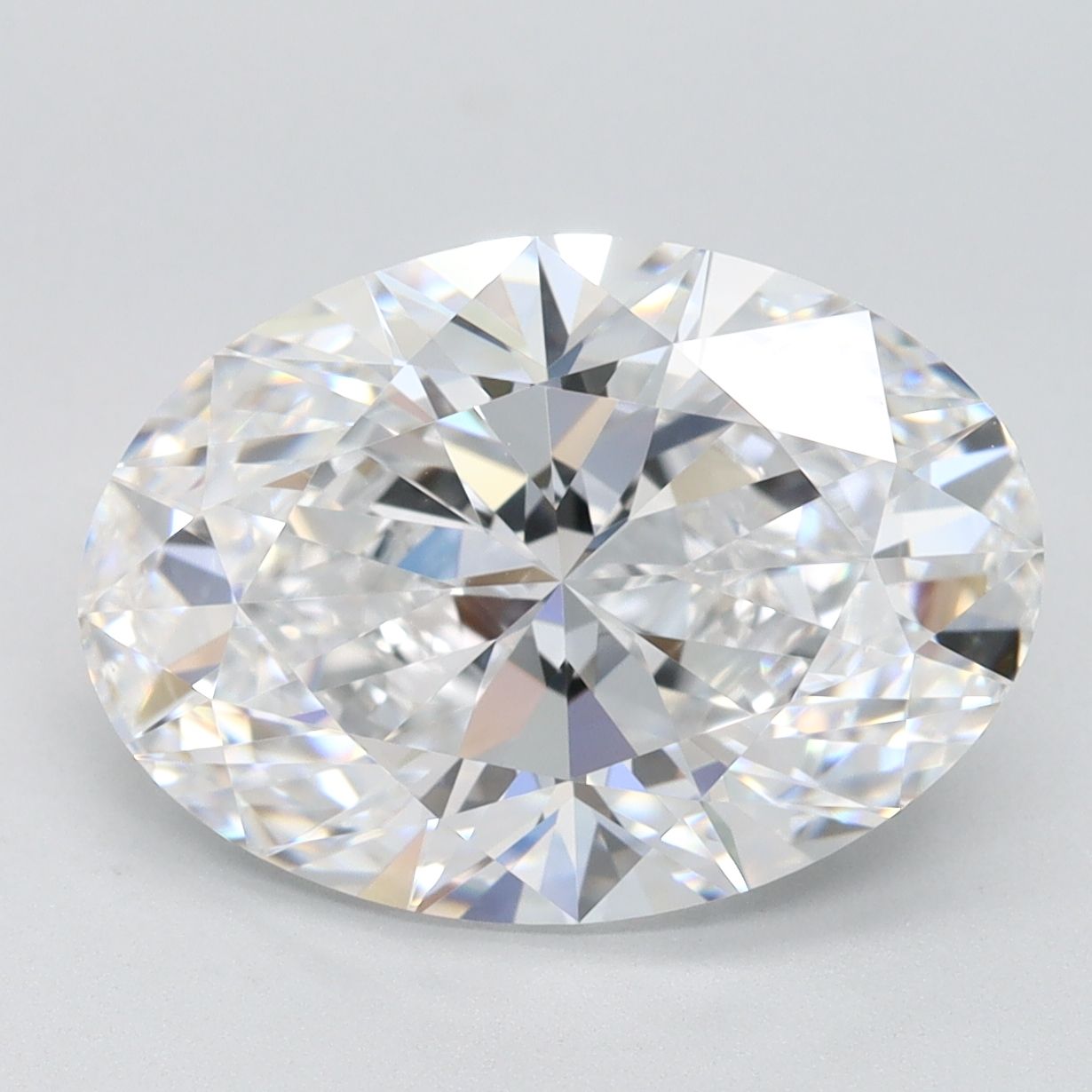 4.20 ct. oval Lab Grown Diamond front image