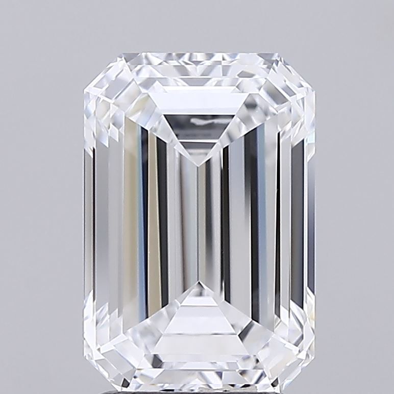 3.02 ct. emerald Lab Grown Diamond front image