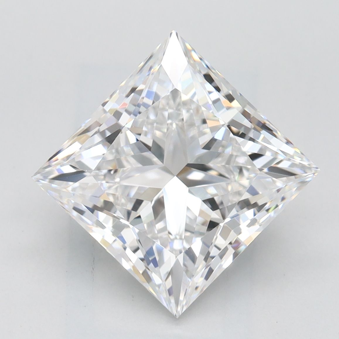 3.58 ct. princess Lab Grown Diamond front image