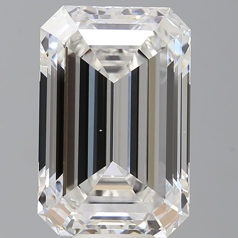 11.10 ct. emerald Lab Grown Diamond front image